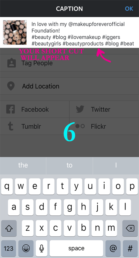 hashtag-shortcut-step6