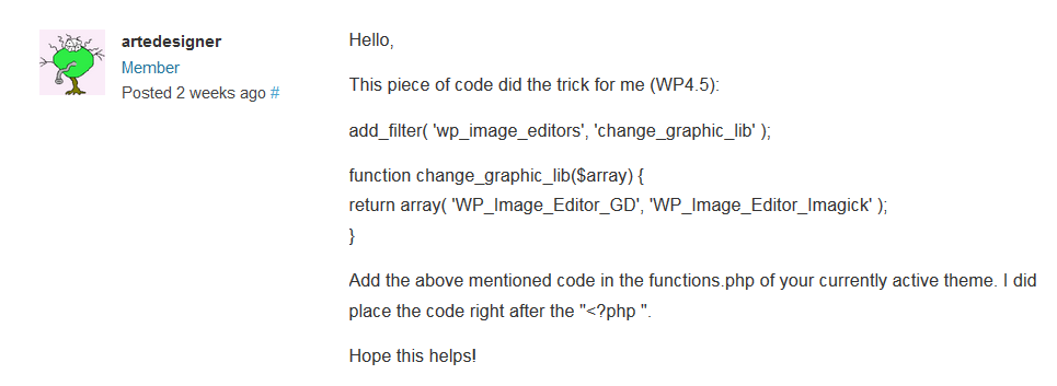 Wordpress code